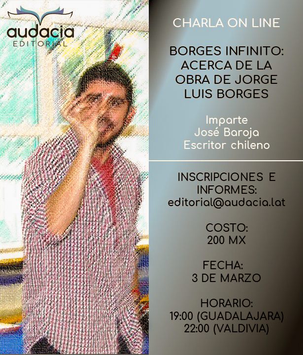 Conferencia Virtual: Borges Infinito – Inscripciones&nbsp;Abiertas
