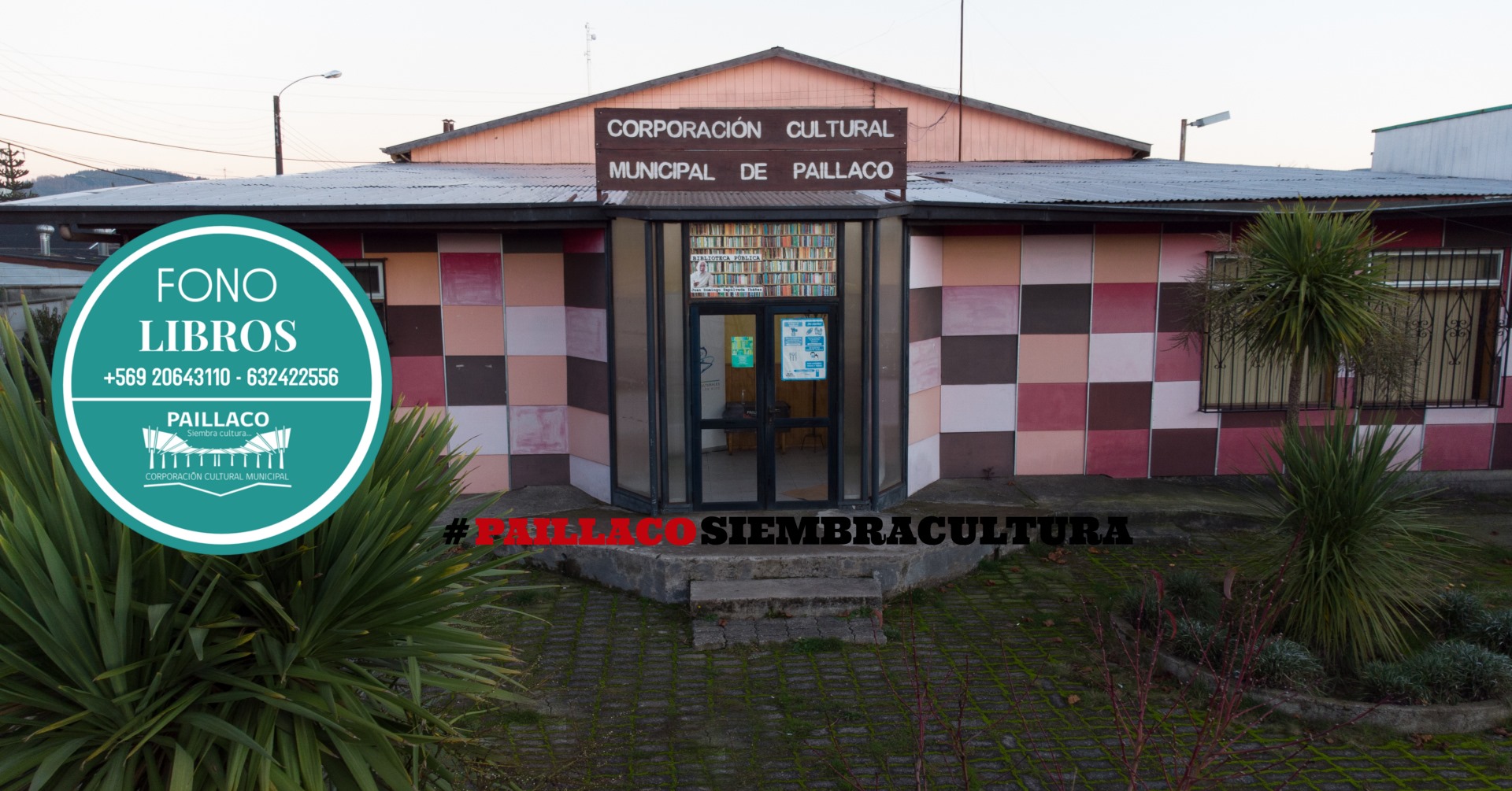 «El lado oscuro de la sombra y otros ladridos» en la Biblioteca Pública de Paillaco, Chile