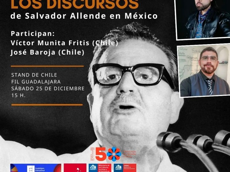 Lectura junto a Víctor Munita en la Feria del Libro de Guadalajara&nbsp;2023