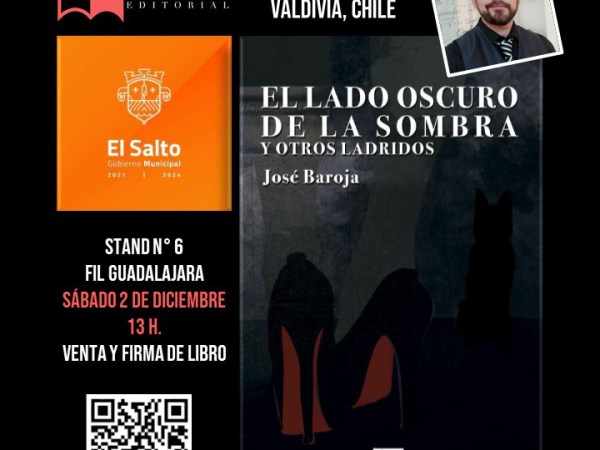 Presentación de «El lado oscuro de la sombra y otros ladridos» en la FIL Guadalajara&nbsp;2023