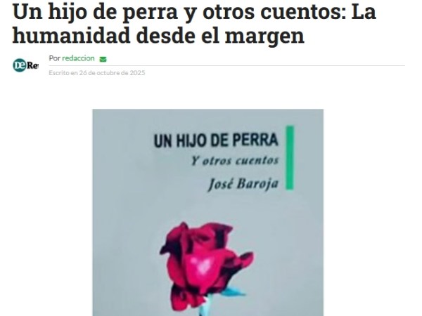 Crítica de ‘Un hijo de perra y otros cuentos’ en De&nbsp;Reporteros