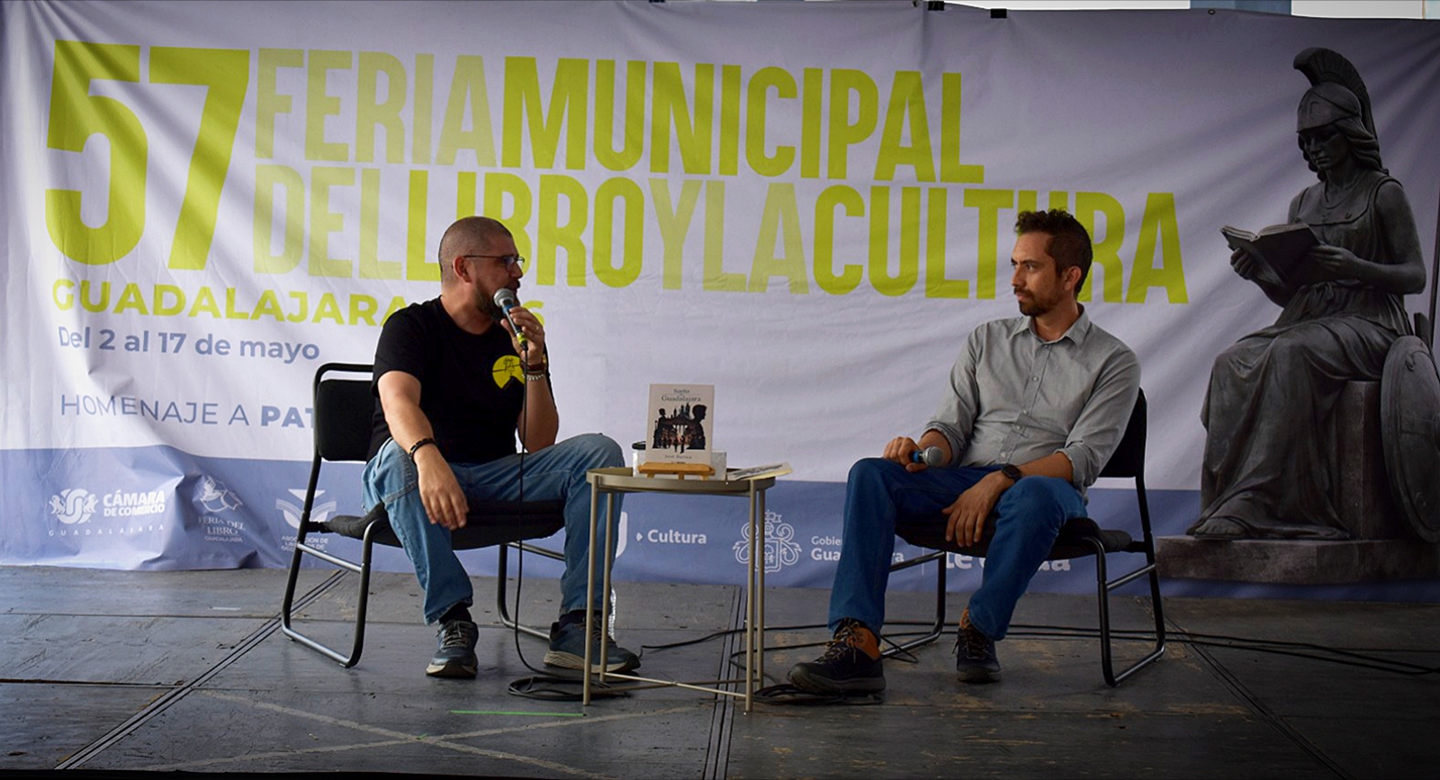 Maipucino José Baroja presentó su nueva obra en Feria Municipal del Libro de Guadalajara-La Voz de Maipú